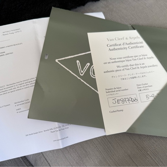 Byzantine Alhambra bracelet, 3 motifs, 18K yellow gold - Picture 10 of 12